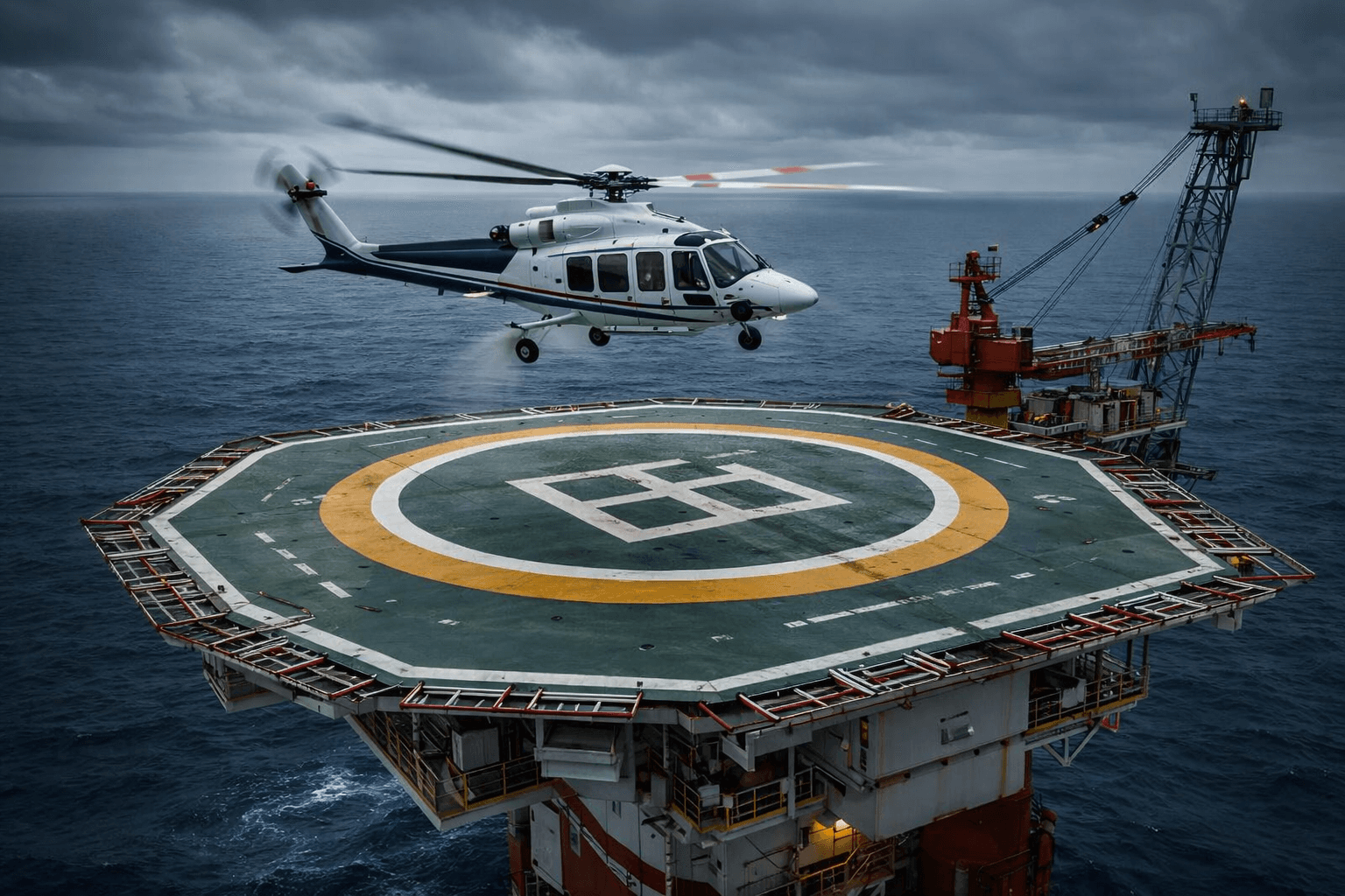 How Offshore Crew Change Operations Work